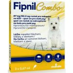 Fipnil Combo Spot-on Dog S 67 / 60,3 mg 3 x 0,67 ml – Hledejceny.cz