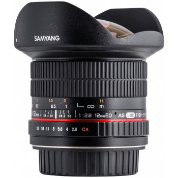 Samyang 12mm f/2.8 ED AS NCS Fisheye Pentax K