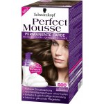 Schwarzkopf Perfect Mousse Permanent Color barva na vlasy 500 středně hnědý – Zboží Mobilmania