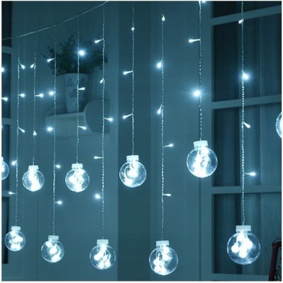 Iso Trade Světelný závěs 108LED studená bílá 31V KŚ11347 – Hledejceny.cz