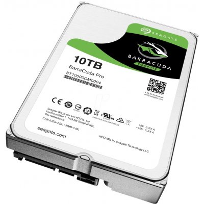 Seagate Barracuda Pro 10TB, 3.5'', SATAIII, 7200rpm, ST10000DM0004 – Zboží Mobilmania