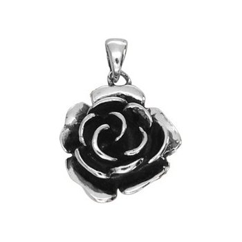 Silverbox Stříbrný přívěsek růže 2S495