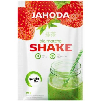 Čajová květina Matcha Tea Bio Matcha shake jahoda 30 g