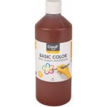 Creall Basic temperová barva 500 ml tmavě hnědá – Hledejceny.cz