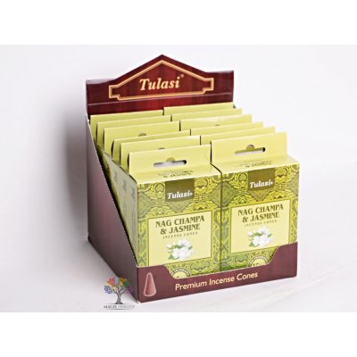 Tulasi Nag Champa Jasmine indické vonné františky 15 ks – Hledejceny.cz