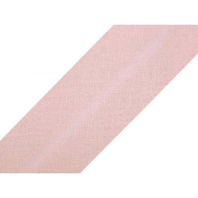 Prima-obchod Šikmý proužek bavlněný šíře 30 mm zažehlený, barva 372 151 růžová nejsv. – Zboží Mobilmania