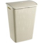 Curver MY STYLE RATTAN 55l - krémový – Sleviste.cz