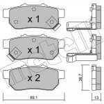 KLOCKI HAM.HONDA CIVIC 95- 01 TYL – Hledejceny.cz