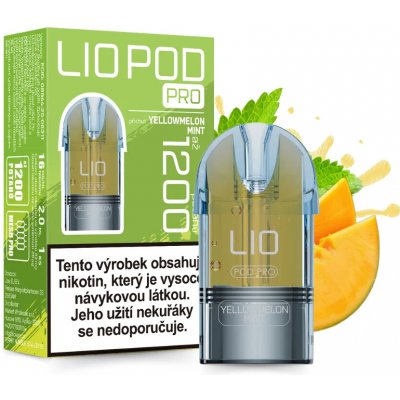 LIO POD PRO Yellowmelon Mint 16 mg 1200 potáhnutí – Hledejceny.cz