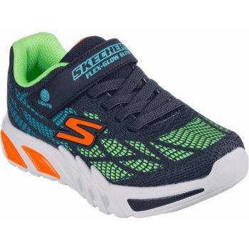 Skechers Flex glow Elite Vorlo Tmavě modrá Zelená Bílá