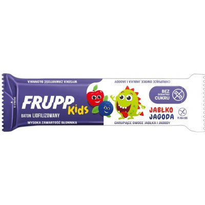 Celiko FRUPP Kids lyofilizovaná tyčinka s příchutí jablko borůvka bez lepku 9 g