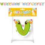 RAPPA Papírová girlanda Všechno nejlepší zelená – Zbozi.Blesk.cz