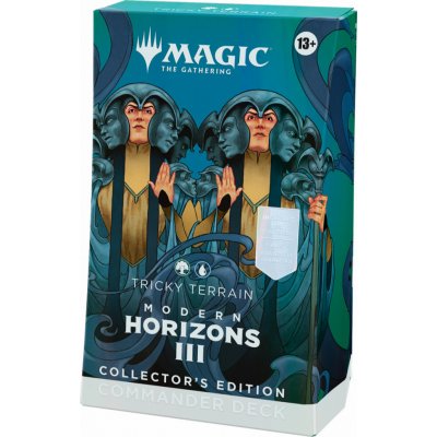 Wizards of the Coast Magic The Gathering Modern Horizons 3 Tricky Terrain Commander Deck – Zbozi.Blesk.cz