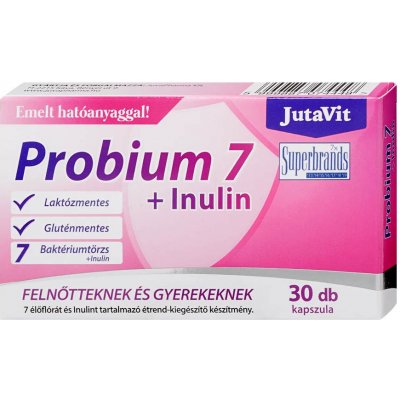JUTAVIT Probium 7 + Inulin 30 kapslí – Hledejceny.cz