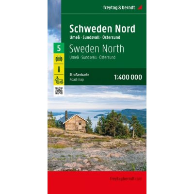 Švédsko sever 1:400 000 / automapa