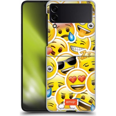 Pouzdro HEAD CASE Samsung Z Flip 3 5G Emoji - Smajlík Sticker – Zboží Živě