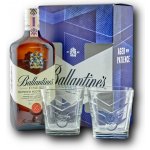 Ballantine’s 40% 0,7 l (dárkové balení 2 sklenice) – Hledejceny.cz
