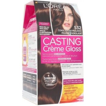 L'Oréal Casting Creme Gloss 532 čokoládová pralinka