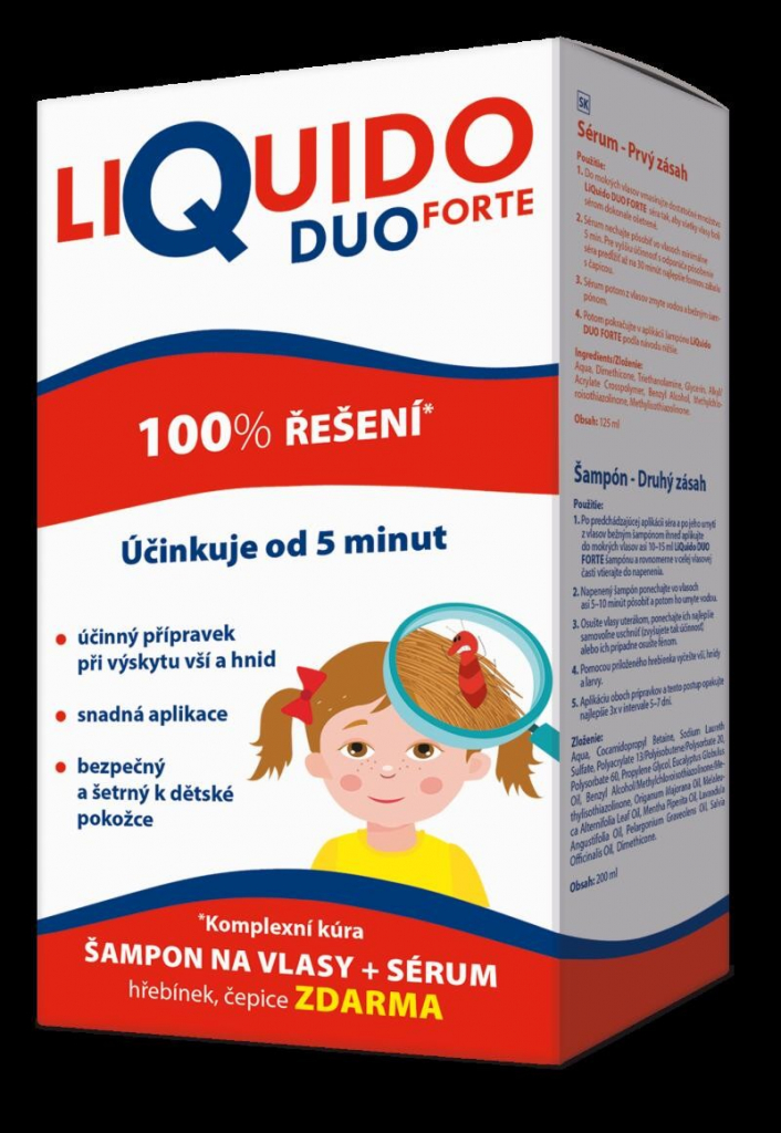 LiQuido Duo Forte šampon na vši 200 ml od 313 Kč - Heureka.cz