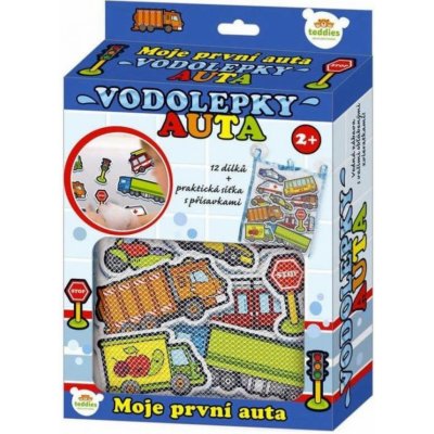 Teddies Vodolepky Moje první auta – Zbozi.Blesk.cz