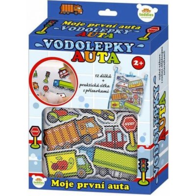 Teddies Vodolepky Moje první auta – Zboží Mobilmania