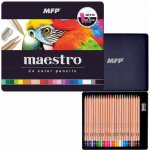 MFP 6300627 pastelky 24 ks kovová krabička – Zboží Mobilmania
