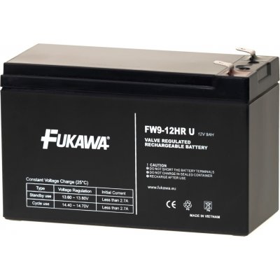 Fukawa 12V 9Ah FW 9-12HR – Zboží Mobilmania
