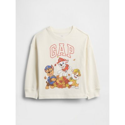 Baby tričko Gap & Tlapková patrola bílá – Zboží Dáma