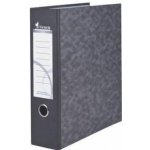 Victoria pákový pořadač A4 7,5 cm karton černý mramor – Zboží Živě