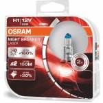 Osram Night Breaker Laser +150% H1 P14,5s 12V 55W 2ks – Hledejceny.cz