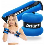 DrFit zátěžové pásky na kotníky a zápěstí 2x 2kg modré – Hledejceny.cz