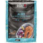 Weber 18290 Dřevěné přírodní pelety 8 kg olše – Zboží Dáma