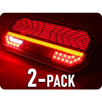 KAMAR LED zadní světlo Neon, 12/24V, 6 funkcí, levé+pravé! [L2422] – Hledejceny.cz