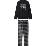 esmara Men pánské flanelové pyžamo černá – Sleviste.cz
