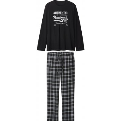 esmara Men pánské flanelové pyžamo černá – Sleviste.cz