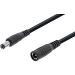InLine Prodlužovací napájecí kabel se souosým konektorem 5,5 x 2,1mm, černý, 0,5m (26955B) - 19.42.0130 – Zbozi.Blesk.cz