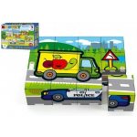 Teddies Kostky kubus Moje první auta 12 ks – Zboží Mobilmania
