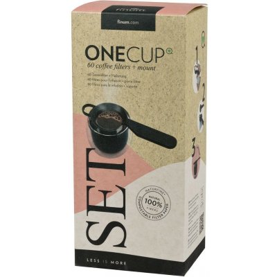 Finum Papírový filtr na kávu s plastovým držákem – Hledejceny.cz