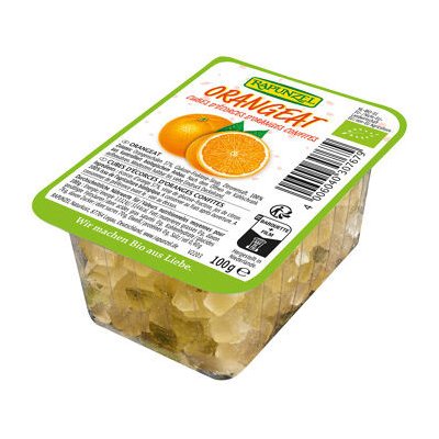 Rapunzel Bio kandovaná pomerančová kůra 100 g – Hledejceny.cz