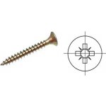 Strong Vrut zápustná hlava PZ zinek žlutý 4 x 55 mm PZ2 (1000 ks) – Hledejceny.cz