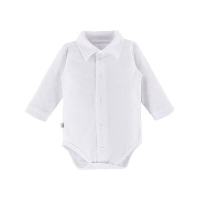 Eevi Body košile úplet Ceremony dlouhý rukáv BÍLÁ – Zboží Dáma