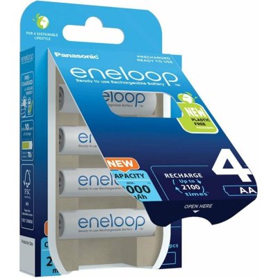 Panasonic Eneloop AA 2000mAh 4 ks 3MCDE/4BE – Zboží Živě