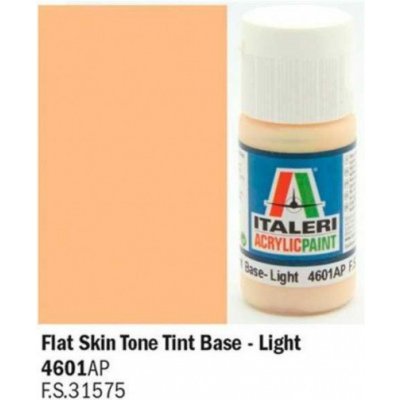 Italeri barva akryl 4601AP Flat Skin Tone Tint Base Light 20 ml – Hledejceny.cz