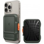 Spigen Lock Fit magnetický držák / MagSafe peněženka na karty - Military Green – Zboží Mobilmania