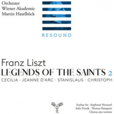 Franz Liszt - Legends of the Saints CD – Hledejceny.cz