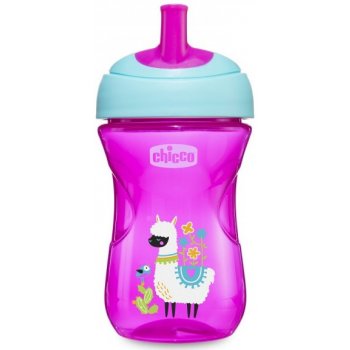 Chicco hrneček pokročilý s brčkem fialová 266 ml