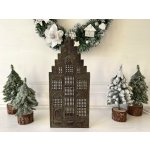 Kovový svícen domek – Hledejceny.cz