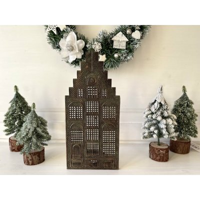 Kovový svícen domek – Hledejceny.cz