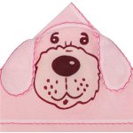 NEW BABY froté osuška 80x80 pejsek růžová – Zboží Dáma
