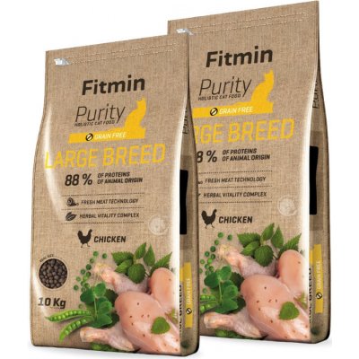 Fitmin Cat Purity Large Breed 2 x 10 kg